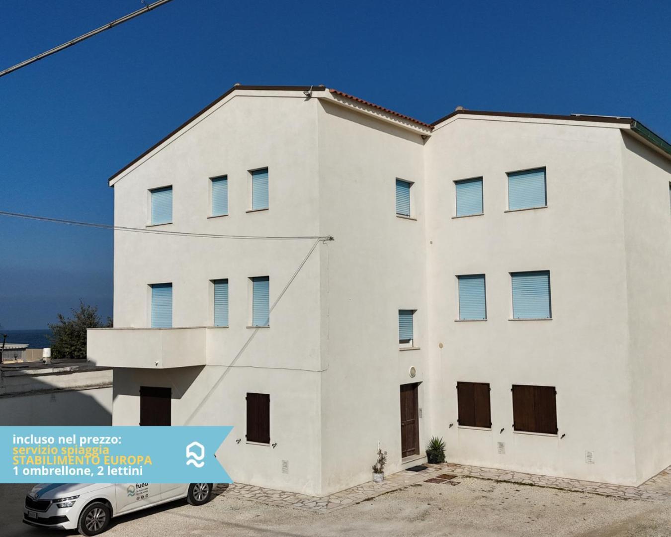 Rs316 - Marcelli, Bilocale In Residence Fronte Mare Pt Zewnętrze zdjęcie